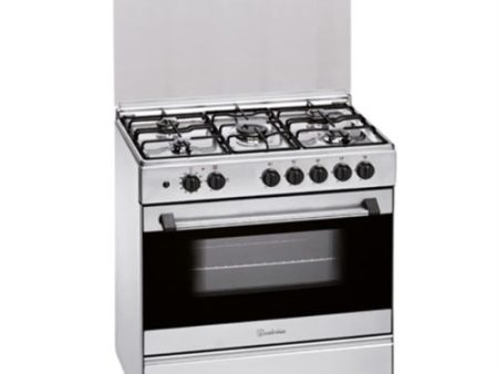 Fogão a Gás Meireles M801X | 85x80x56 cm | 5 Bocas | A | Inox For Sale