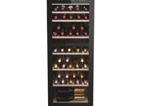 Cave de Vinho Haier HWS77GDAU1 | 127x49,7x58,5 cm | 77 Garrafas | G | Preto Online Hot Sale