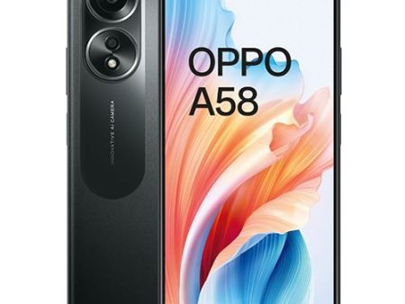 Oppo A58 - 128GB - Preto Cintilante Sale