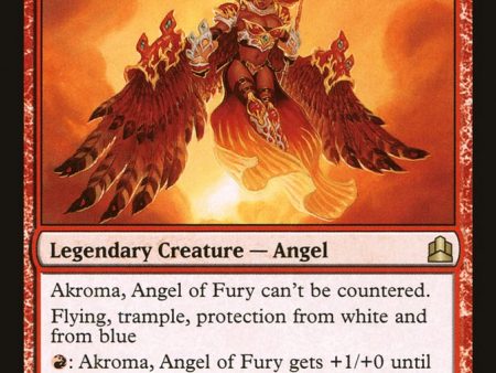 Akroma, Angel of Fury [Commander 2011] on Sale