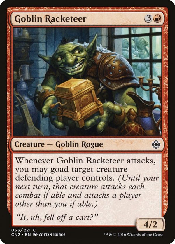 Goblin Racketeer [Conspiracy: Take the Crown] Sale