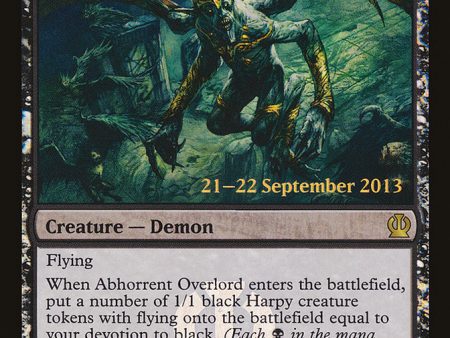 Abhorrent Overlord [Theros Prerelease Promos] Fashion