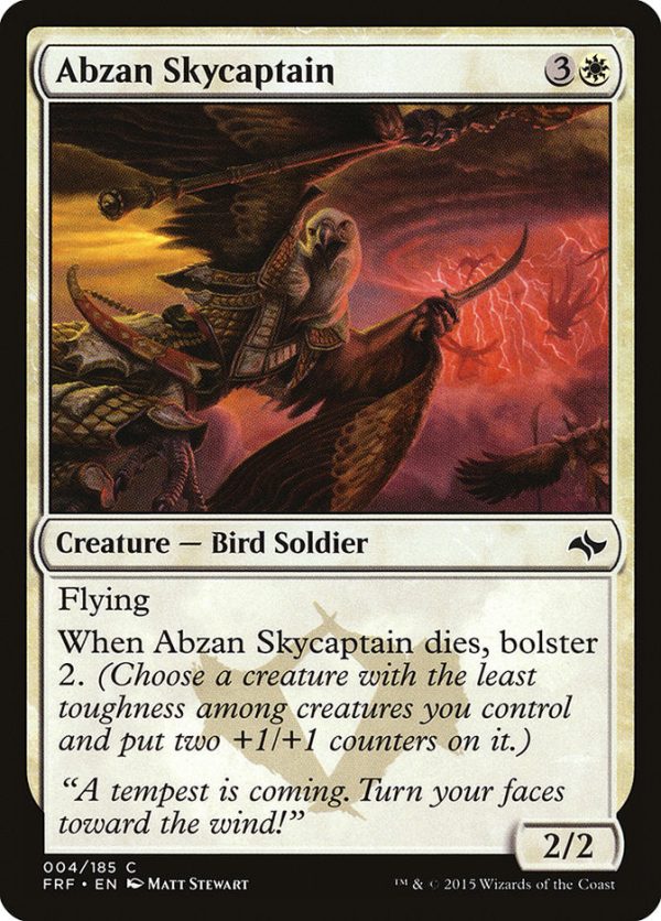 Abzan Skycaptain [Fate Reforged] Supply